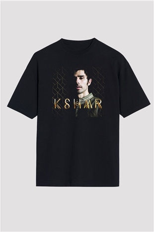 KSHMR Siyah Oversize Tişört Oversize T-shirt - TişörtFabrikası