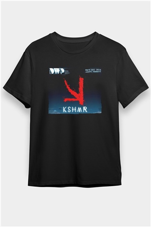 KSHMR Siyah Unisex Tişört T-Shirt - TişörtFabrikası