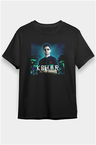 KSHMR Siyah Unisex Tişört T-Shirt - TişörtFabrikası