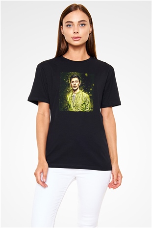 KSHMR Siyah Unisex Tişört T-Shirt - TişörtFabrikası