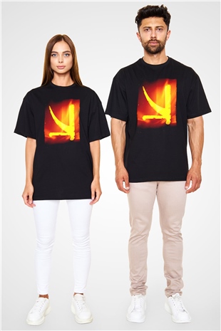 KSHMR Siyah Oversize Tişört Oversize T-shirt - TişörtFabrikası