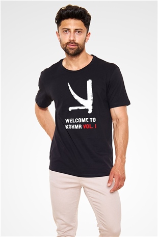 KSHMR Siyah Unisex Tişört T-Shirt - TişörtFabrikası