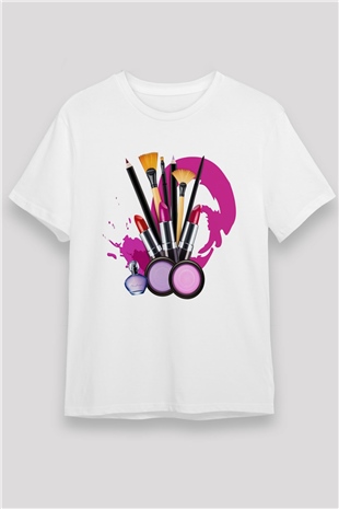 Kuaför Beyaz Unisex Tişört T-Shirt - TişörtFabrikası