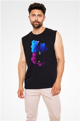 Kuaför Siyah Unisex Kolsuz Tişört