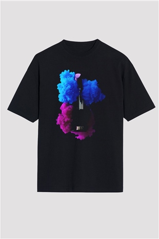 Kuaför Siyah Unisex Oversize Tişört T-Shirt
