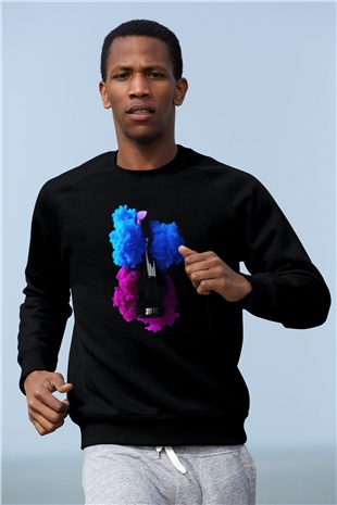 Kuaför Siyah Unisex Sweatshirt