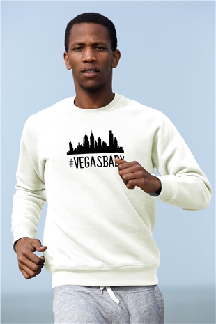 Kumarbaz Beyaz Unisex Sweatshirt