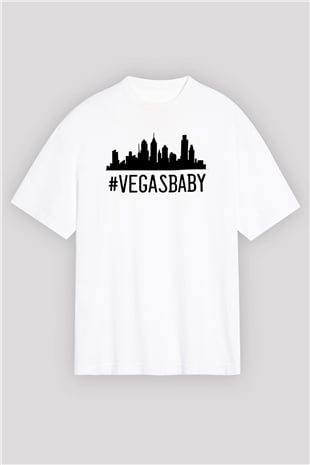 Kumarbaz Beyaz Oversize Tişört Oversize T-shirt - TişörtFabrikası