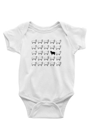 Kurban Bayramı Baskılı Beyaz Unisex Bebek Body - Zıbın