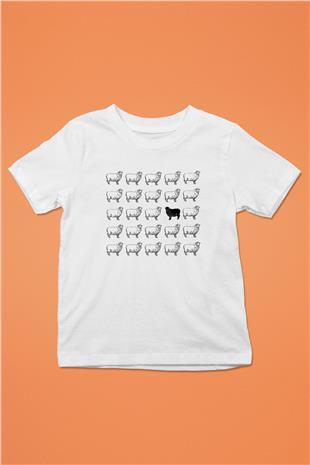 Kurban Bayramı Baskılı Beyaz Unisex Beyaz Çocuk Tişört - Tshirt