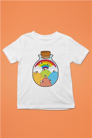 Kurban Bayramı Baskılı Beyaz Unisex Beyaz Çocuk Tişört - Tshirt