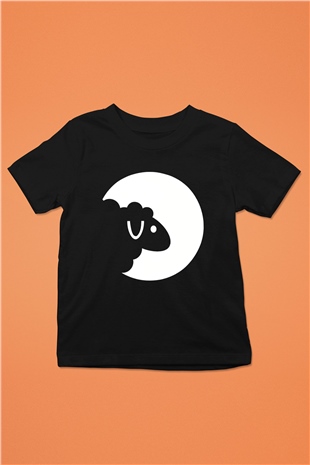 Kurban Bayramı Baskılı Unisex Siyah Çocuk Tişört - Tshirt