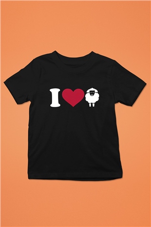 Kurban Bayramı Baskılı Unisex Siyah Çocuk Tişört - Tshirt