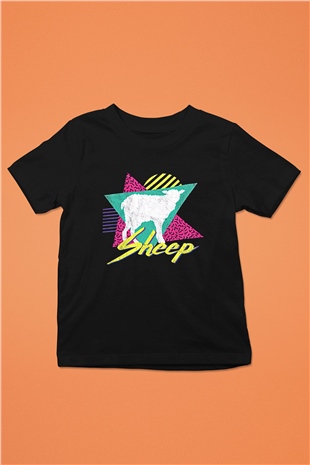 Kurban Bayramı Baskılı Unisex Siyah Çocuk Tişört - Tshirt