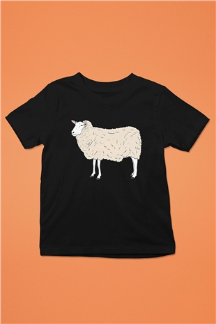 Kurban Bayramı Baskılı Unisex Siyah Çocuk Tişört - Tshirt
