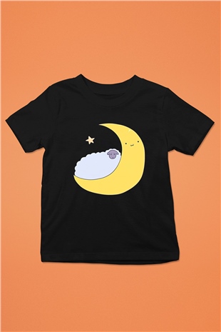 Kurban Bayramı Baskılı Unisex Siyah Çocuk Tişört - Tshirt