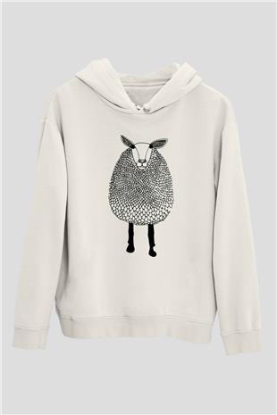 Kurban Bayramı Baskılı Unisex Siyah Hoodie