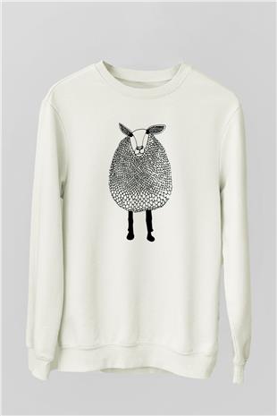Kurban Bayramı Baskılı Unisex Siyah Sweatshirt