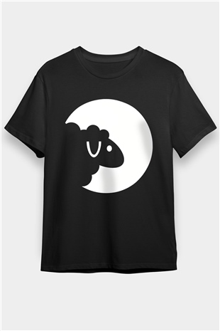 Kurban Bayramı Baskılı Unisex Siyah Tişört - Tshirt