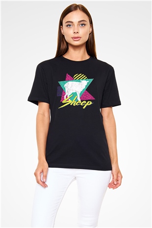 Kurban Bayramı Baskılı Unisex Siyah Tişört - Tshirt