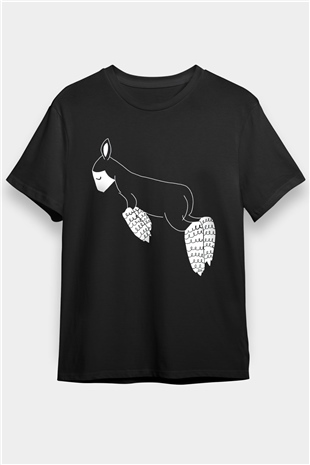 Kurban Bayramı Baskılı Unisex Siyah Tişört - Tshirt