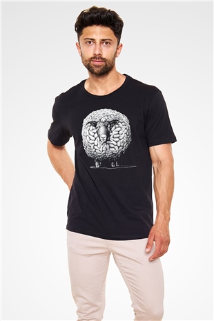 Kurban Bayramı Baskılı Unisex Siyah Tişört - Tshirt