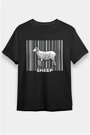 Kurban Bayramı Baskılı Unisex Siyah Tişört - Tshirt