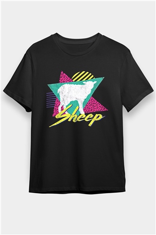 Kurban Bayramı Baskılı Unisex Siyah Tişört - Tshirt