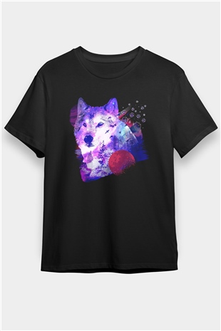 Kurt Siyah Unisex Tişört T-Shirt - TişörtFabrikası