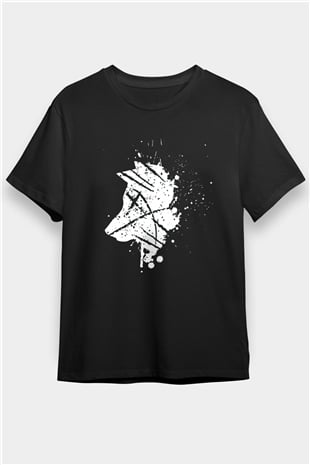 Kurt Siyah Unisex Tişört T-Shirt - TişörtFabrikası