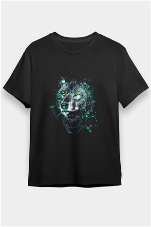 Kurt Siyah Unisex Tişört T-Shirt - TişörtFabrikası