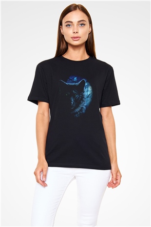 Kurt Siyah Unisex Tişört T-Shirt - TişörtFabrikası