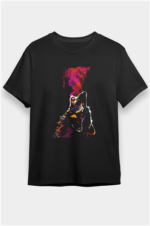Kurt Siyah Unisex Tişört T-Shirt - TişörtFabrikası