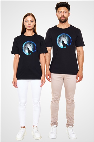 Kurt Siyah Unisex Tişört T-Shirt - TişörtFabrikası