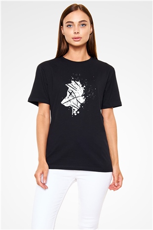 Kurt Siyah Unisex Tişört T-Shirt - TişörtFabrikası