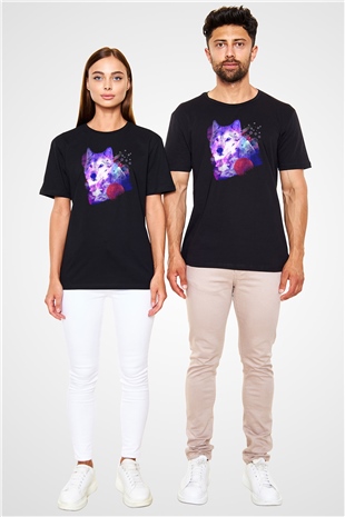 Kurt Siyah Unisex Tişört T-Shirt - TişörtFabrikası