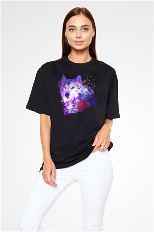 Kurt Siyah Oversize Tişört Oversize T-shirt - TişörtFabrikası