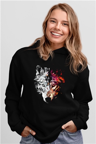 KurtSiyah  Unisex Hoodie