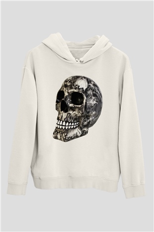 KurukafaBeyaz  Unisex Hoodie