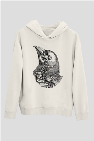 KurukafaBeyaz  Unisex Hoodie