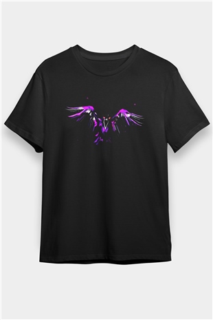 Kuş Siyah Unisex Tişört T-Shirt - TişörtFabrikası
