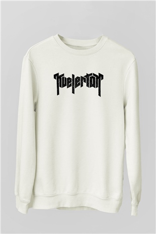 Kvelertak Beyaz Unisex Sweatshirt