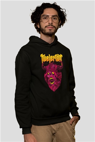 Kvelertak Siyah Unisex Hoodie