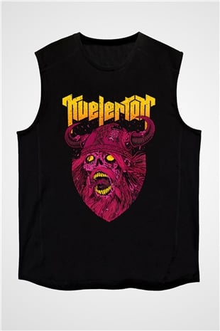 Kvelertak Siyah Unisex Kolsuz Tişört