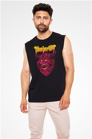 Kvelertak Siyah Unisex Kolsuz Tişört