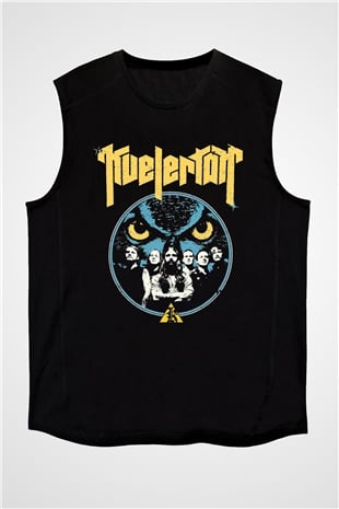 Kvelertak Siyah Unisex Kolsuz Tişört