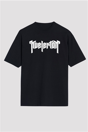 Kvelertak Siyah Unisex Oversize Tişört T-Shirt