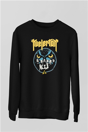 Kvelertak Siyah Unisex Sweatshirt