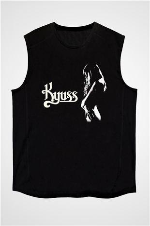Kyuss Siyah Unisex Kolsuz Tişört