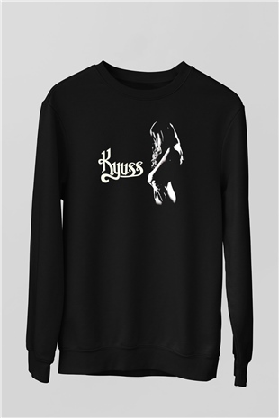 Kyuss Siyah Unisex Sweatshirt